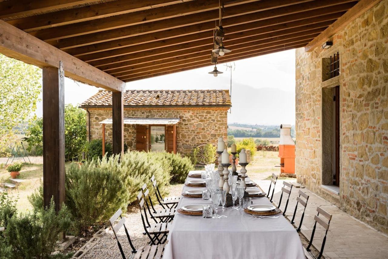 Villa Eleonora Lucignano Exteriör bild